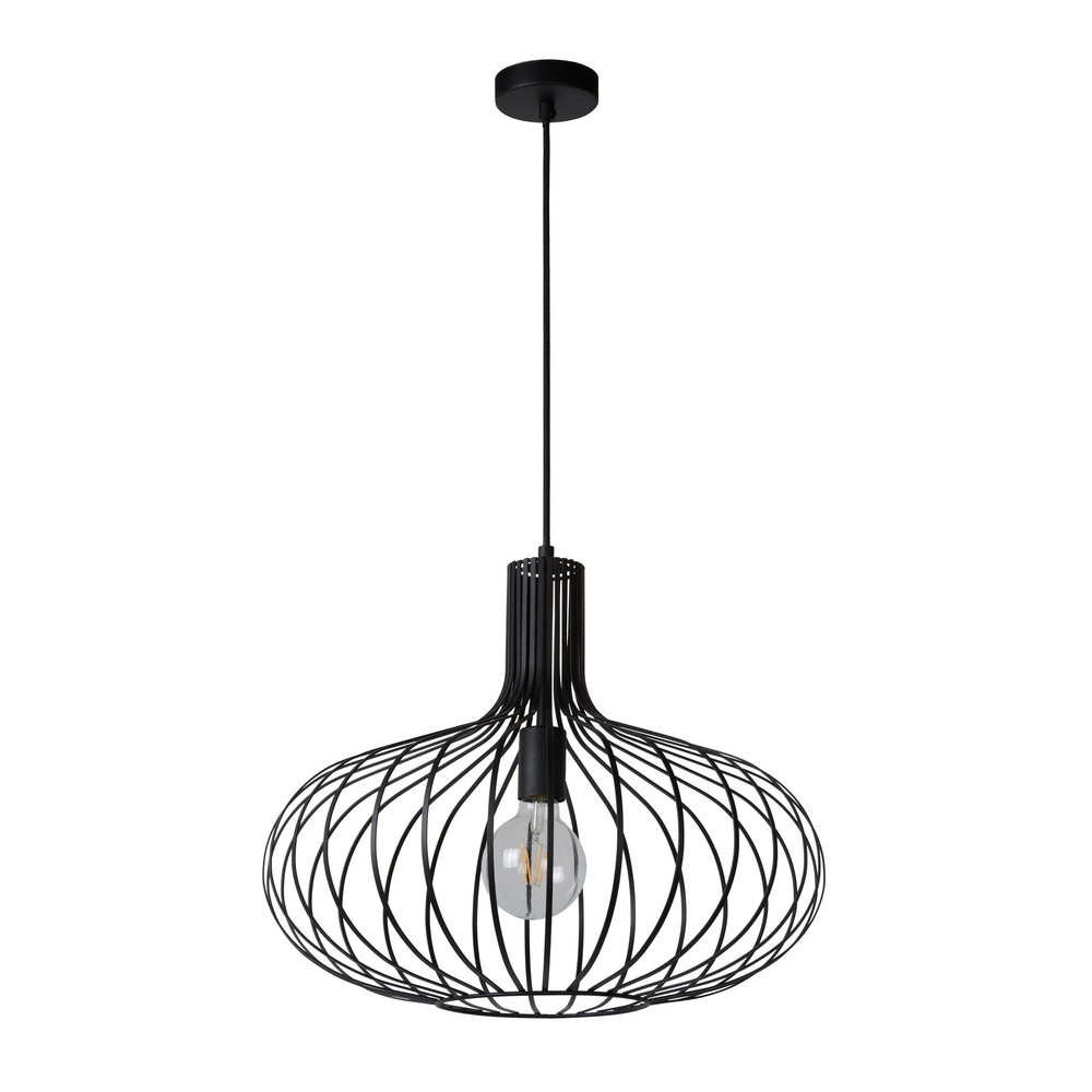 Lucide HanglampManuela Ø 50cm zwart - 78374/50/30